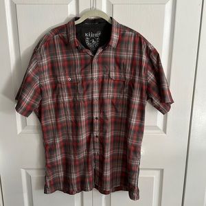 Kuhl Men’s XL button down short sleeve shirt.